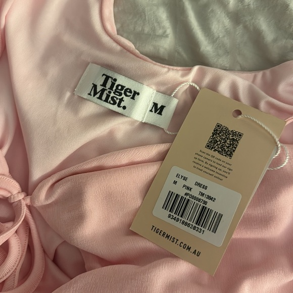 NWT Tiger Mist Pink Elysie Dress - Picture 3 of 3
